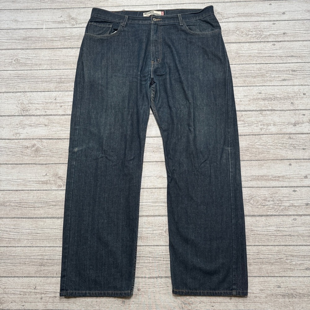 Y2K Levi's 559 Jeans Men's 40x32 Blue Dark Wash Denim Relaxed Fit Straight Leg